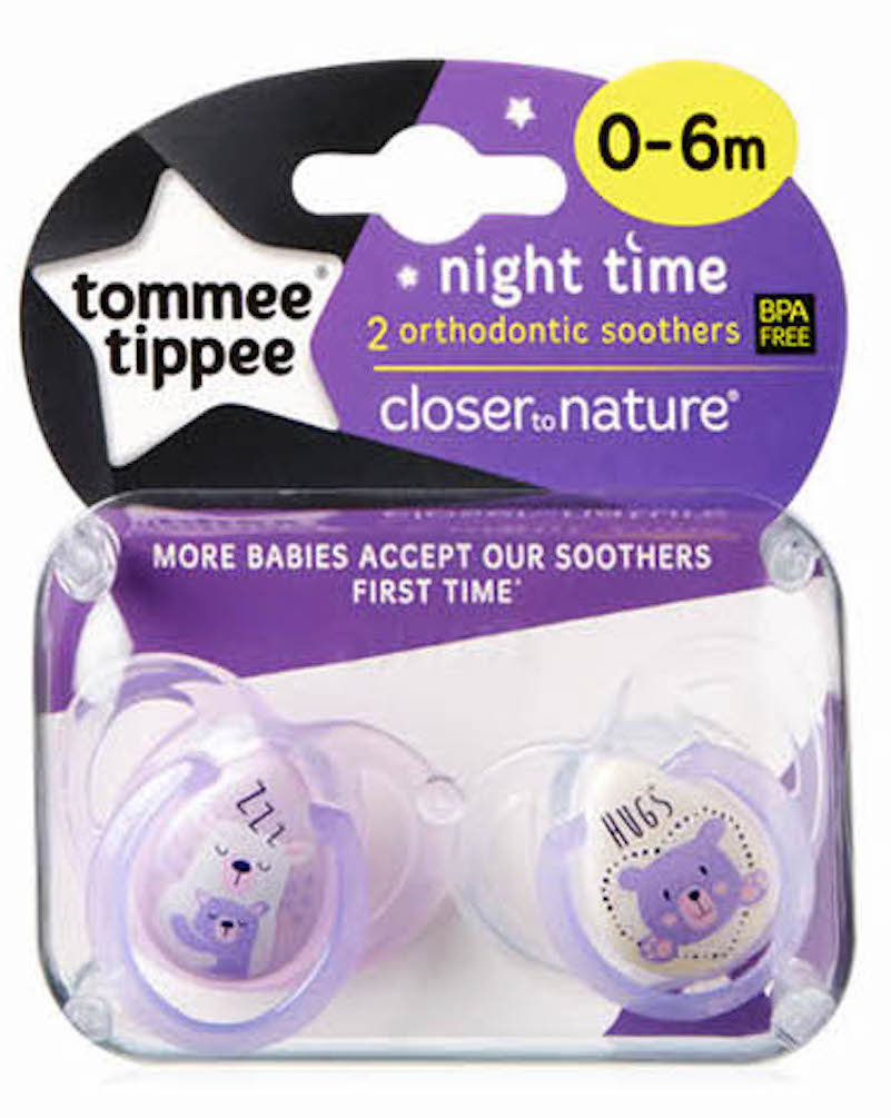 Tommee Tippee CTN Night Time Soothers 06m, 618m, 1836m eBay